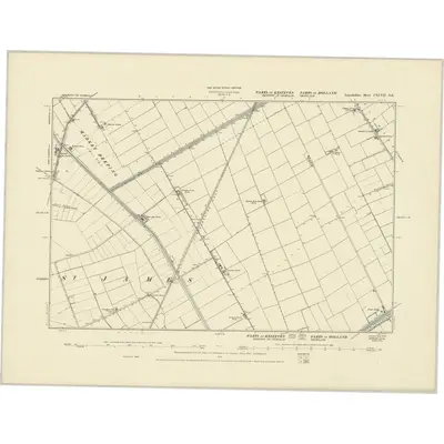 1887 Map of Lincolnshire CXLVII.SE