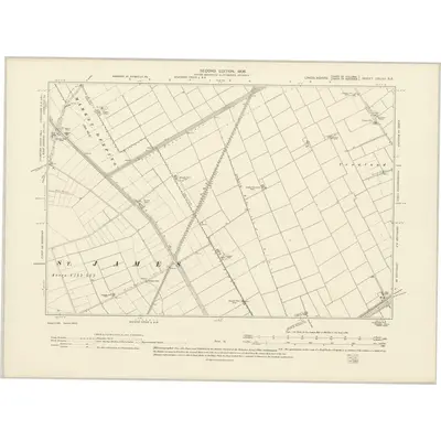 1902 Map of Lincolnshire CXLVII.SE, 1906 Print