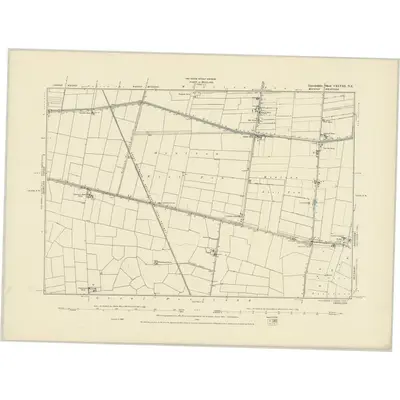 1887 Map of Lincolnshire CXLVIII.NE