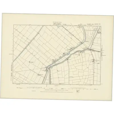 1887 Map of Lincolnshire CXLVIII.NW