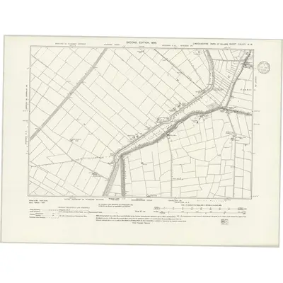 1903 Map of Lincolnshire CXLVIII.NW, 1936 Print