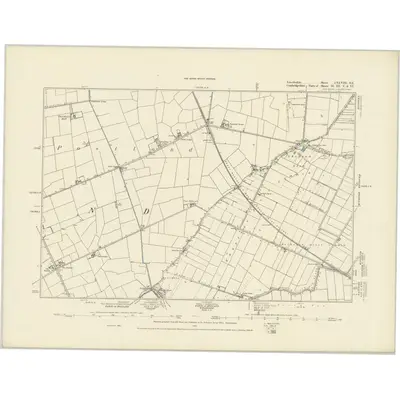1887 Map of Lincolnshire CXLVIII.SE