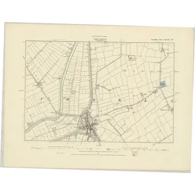 1887 Map of Lincolnshire CXLVIII.SW