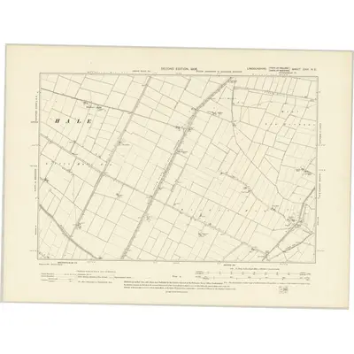 1903 Map of Lincolnshire CXVI.NE, 1906 Print