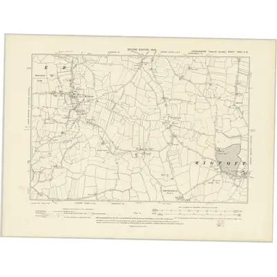 1903 Map of Lincolnshire CXVII.SW, 1906 Print