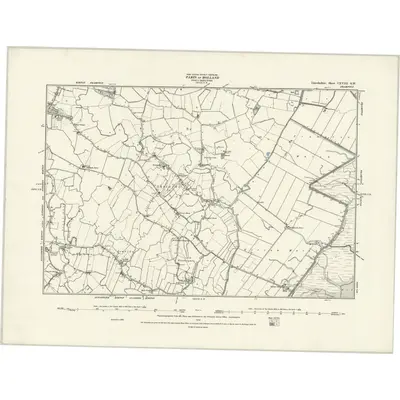 1887 Map of Lincolnshire CXVIII.SW, 1888 Print