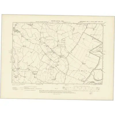 1903 Map of Lincolnshire CXVIII.SW, 1906 Print