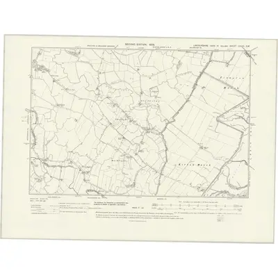 1903 Map of Lincolnshire CXVIII.SW, 1931 Print