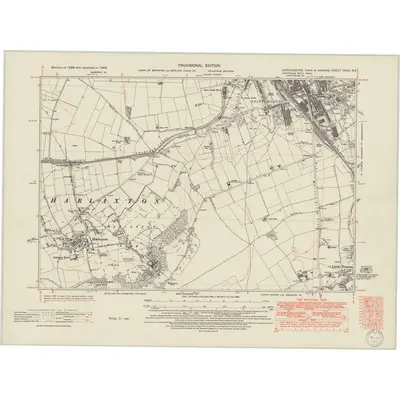 1948 Map of Lincolnshire CXXII.NE, 1950 Print