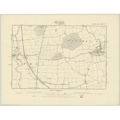 1887 Map of Lincolnshire CXXIII.SW