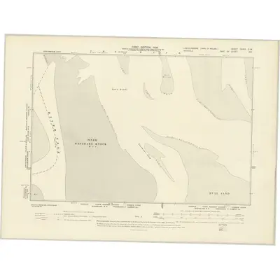 1897 Map of Lincolnshire CXXIX.SW, 1906 Print