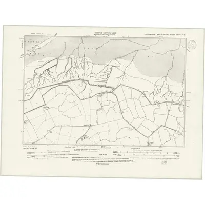 1903 Map of Lincolnshire CXXVII.NE, 1940 Print
