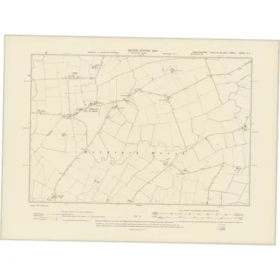 1903 Map of Lincolnshire CXXVII.SE, 1906 Print