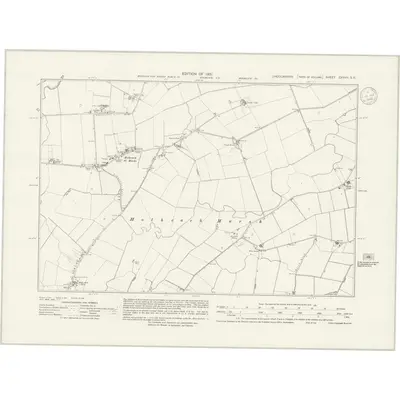 1929 Map of Lincolnshire CXXVII.SE, 1940 Print