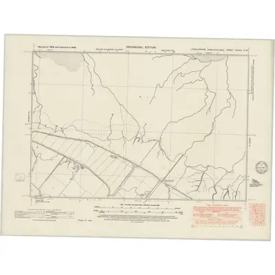 1946 Map of Lincolnshire CXXVIII.NW, 1951 Print