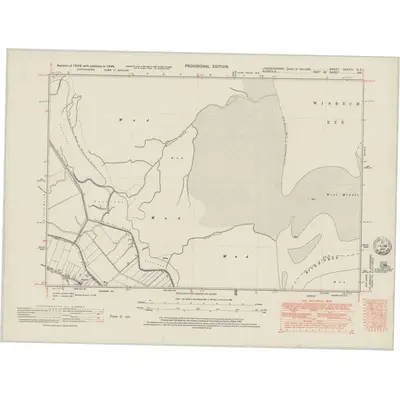 1946 Map of Lincolnshire CXXVIII.SE, 1951 Print