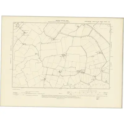 1903 Map of Lincolnshire CXXVIII.SW, 1905 Print