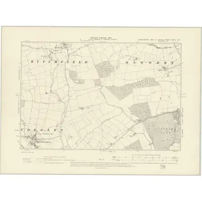 1903 Map of Lincolnshire CXXXI.NE, 1905 Print