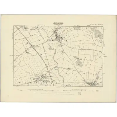 1887 Map of Lincolnshire CXXXI.SE