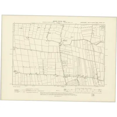 1903 Map of Lincolnshire CXXXIII.NE, 1906 Print