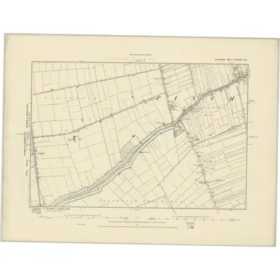 1887 Map of Lincolnshire CXXXIII.SE