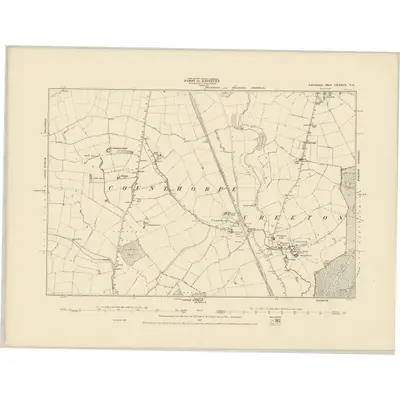 1887 Map of Lincolnshire CXXXIX.NE