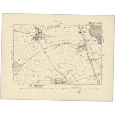 1887 Map of Lincolnshire CXXXIX.SE