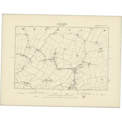 1887 Map of Lincolnshire CXXXV.NE