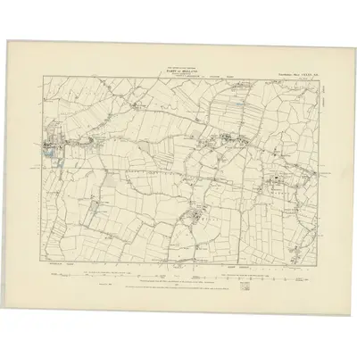 1887 Map of Lincolnshire CXXXV.SE