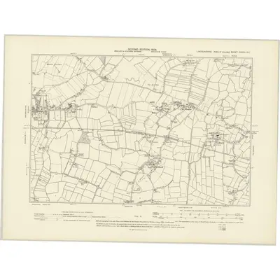 1903 Map of Lincolnshire CXXXV.SE, 1906 Print
