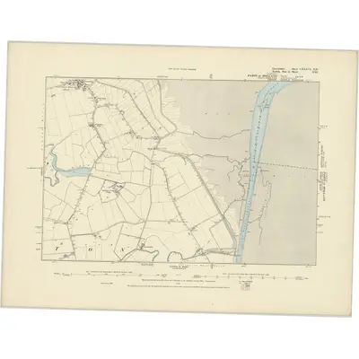 1887 Map of Lincolnshire CXXXVI.NE