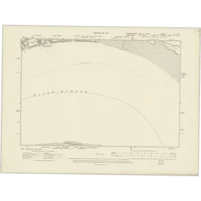 1906 Map of Lincolnshire IV.SW, 1911 Print