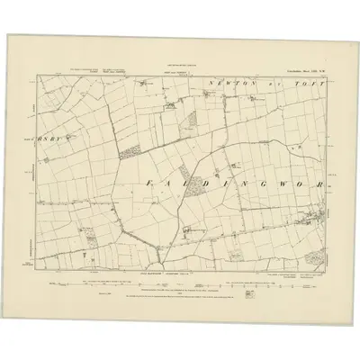 1886 Map of Lincolnshire LIII.NW