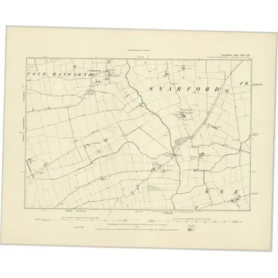 1886 Map of Lincolnshire LIII.SW