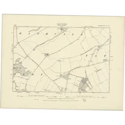 1887 Map of Lincolnshire LV.SE