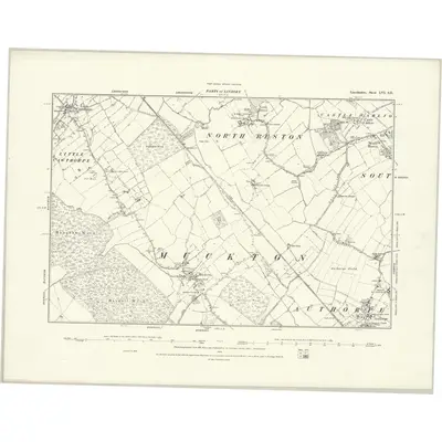 1888 Map of Lincolnshire LVI.SE