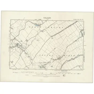 1888 Map of Lincolnshire LVII.NW