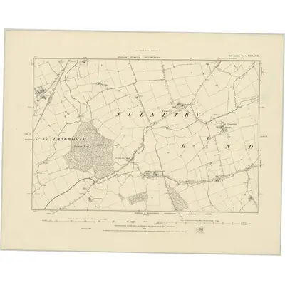 1886 Map of Lincolnshire LXII.NE