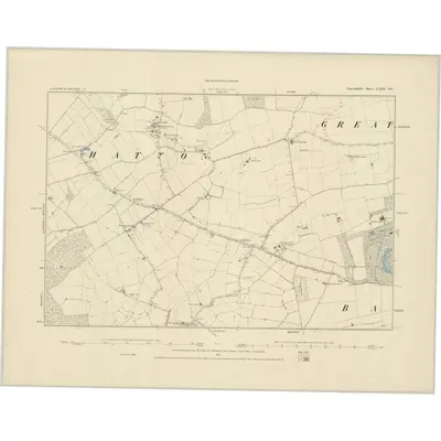 1886 Map of Lincolnshire LXIII.SE