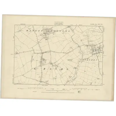 1887 Map of Lincolnshire LXIV.NW
