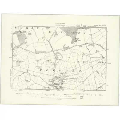1888 Map of Lincolnshire LXV.SW