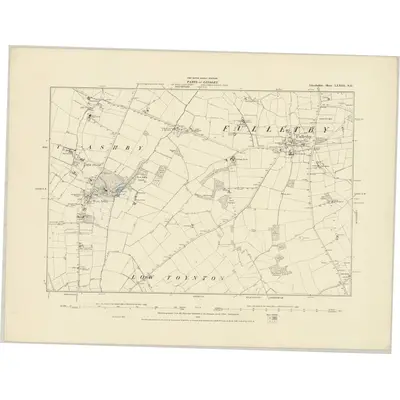 1887 Map of Lincolnshire LXXIII.NE
