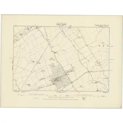 1887 Map of Lincolnshire LXXIII.NW