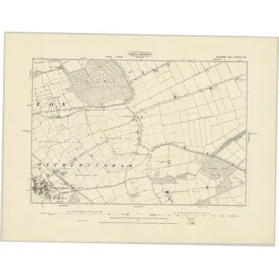 1887 Map of Lincolnshire LXXIX.SE