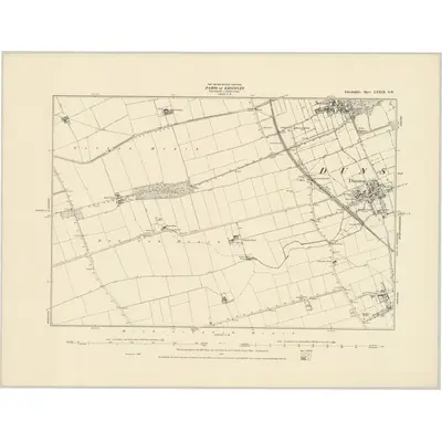 1887 Map of Lincolnshire LXXIX.SW