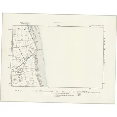 1888 Map of Lincolnshire LXXVI.NE