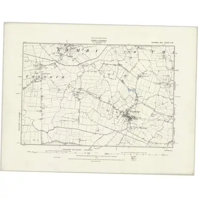 1888 Map of Lincolnshire LXXVI.NW