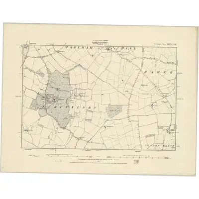 1887 Map of Lincolnshire LXXXI.NE