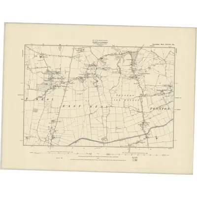 1887 Map of Lincolnshire LXXXII.SE