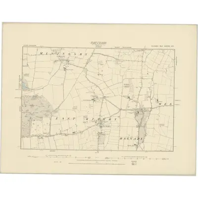 1887 Map of Lincolnshire LXXXII.SW